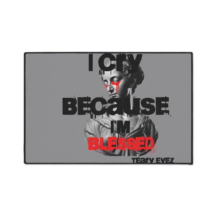 Robuste Bodenmatte Blessed für den Großhandel von Teary Eyez