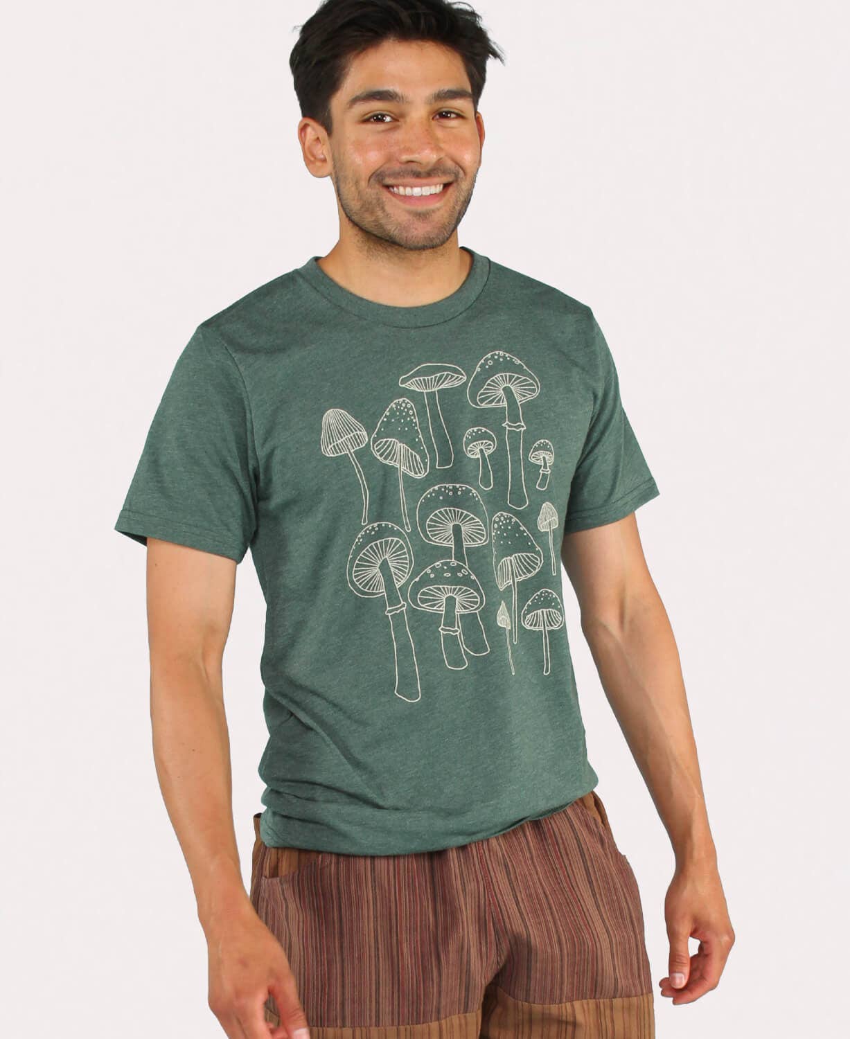 Soul Flower - Wholesale Screen Printed T-Shirt - Unisex - Mushrooms Recycled T-Shirt - Unisex - Souvenir Tees3