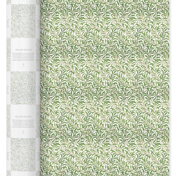 Ezen Trade - Wholesale Wrapping Paper Roll - WILLOW BOUGHS: Wrapping Paper