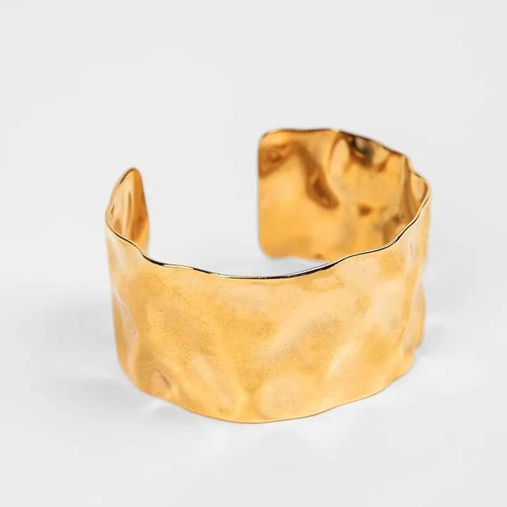 AnnaKey - Wholesale Cuff Bracelet - CRACKLE BRACELET - PERSIE5