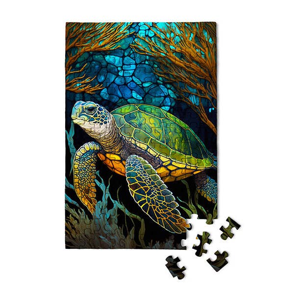 Micro Puzzles - Wholesale Puzzle - Adult - Sea Turtle - Marine Life for Outdoor Adventure