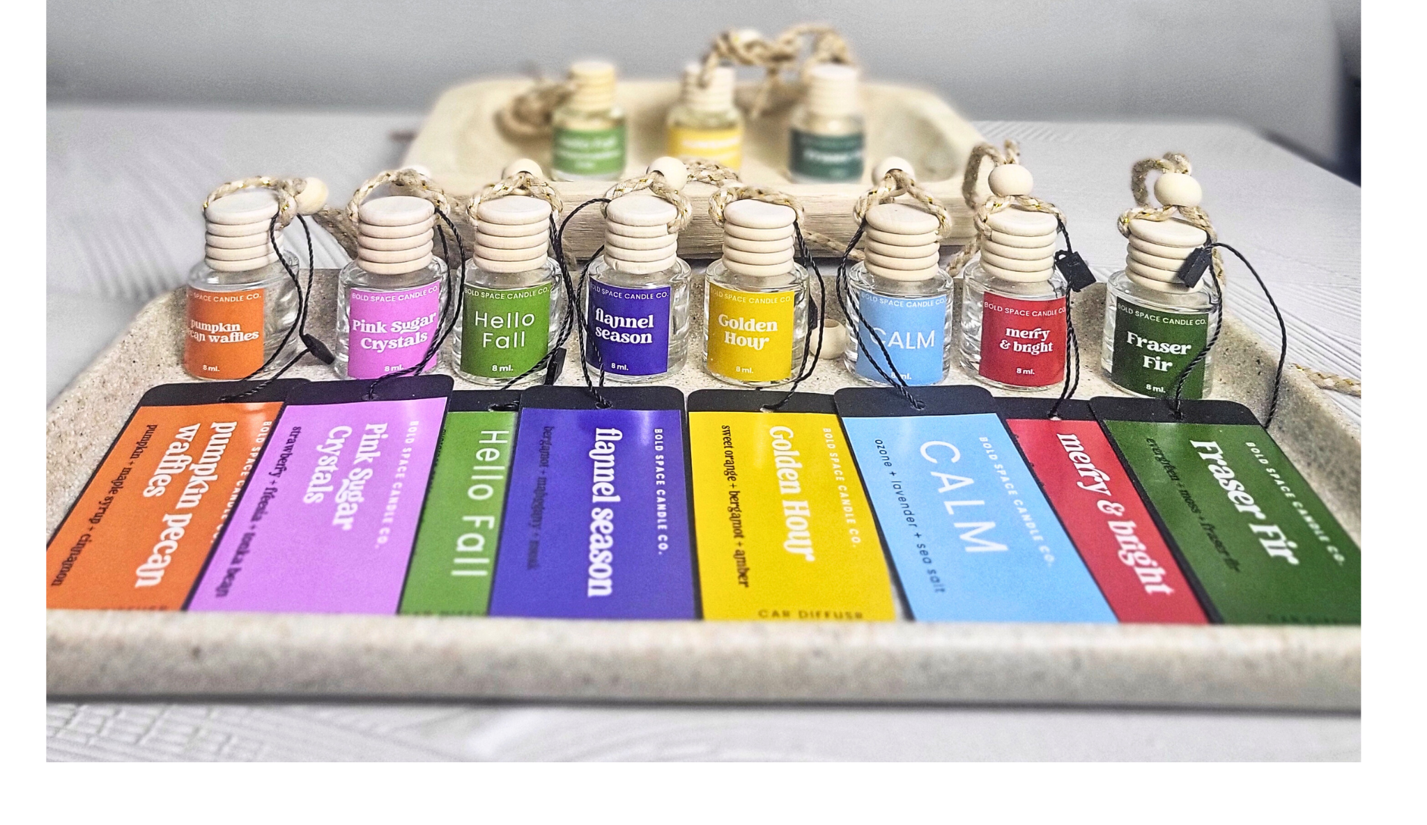 Bold Space Candle Co. – wholesale Reed diffuser – Car Diffusers | Fall, Winter, & Everyday | Variety of Scents7