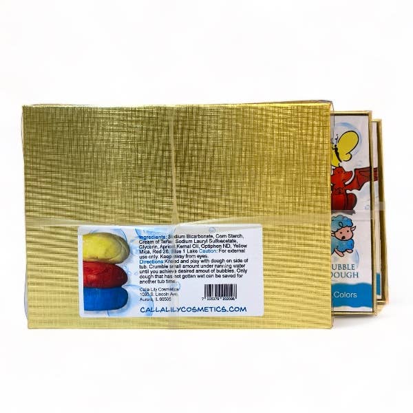 Calla Lily Cosmetics - Wholesale Bubble Wand - Kids - Primary Colors Kid's Bubble Dough3