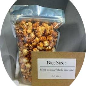 Pop On The Block - Wholesale Popcorn - Java Pop Popcorn (Caffeine Included)0