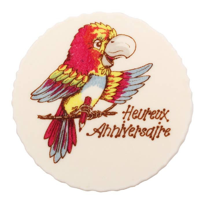 REMOVED BRAND – Großhandel Kuchen-/Cupcake-Topper – Anniversaire Tiere (12 Stück ) Essbare Tortendekoration4