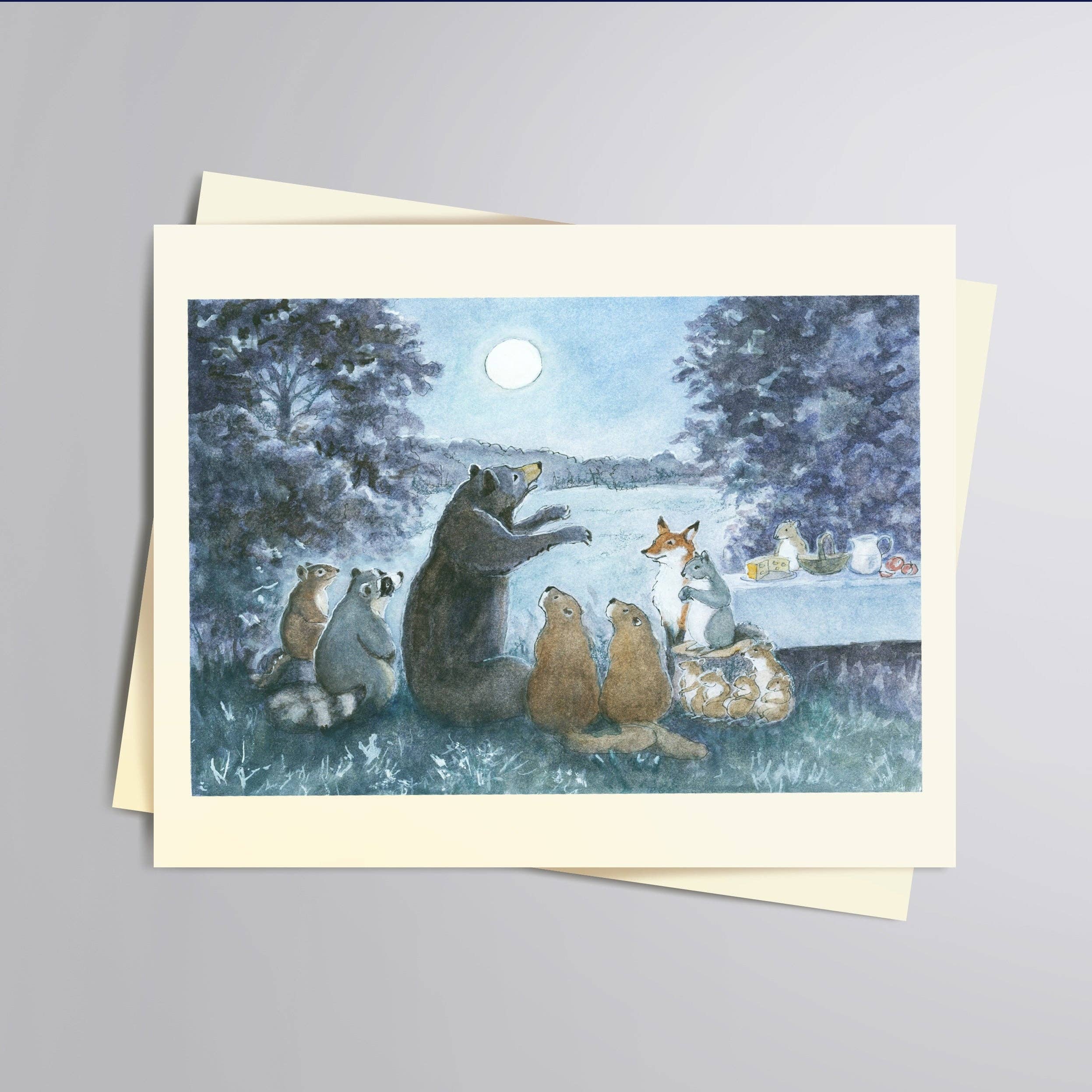 Woodfield Press - Wholesale Everyday Greeting Card - #803 - Hello Harvest Moon0