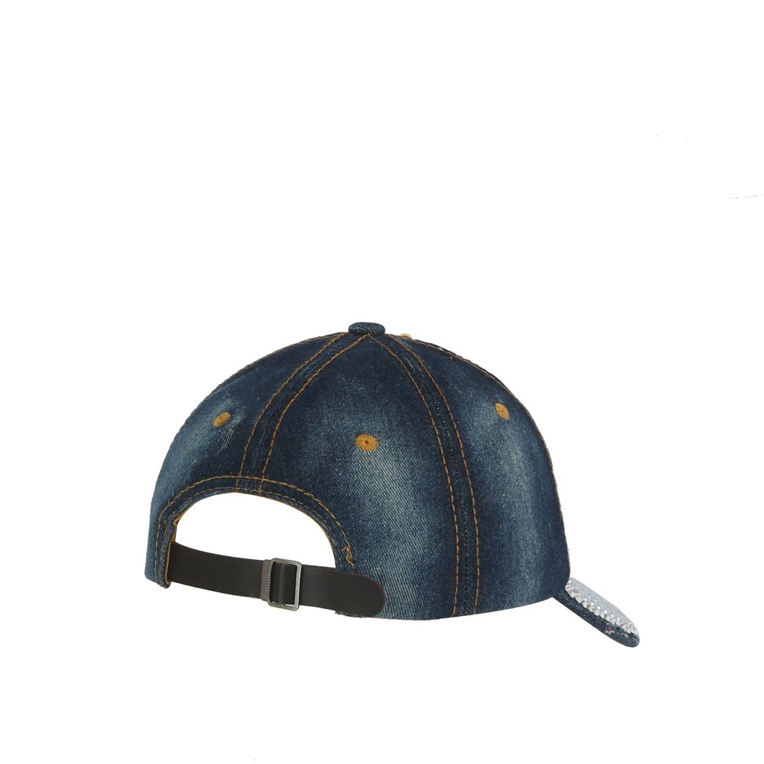 Handbag Factory Corp - Wholesale Baseball Cap - Women's - Skull and Crown Denim Cap3