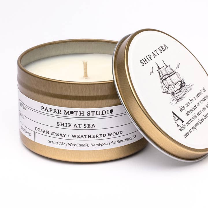 Ship at Sea for wholesale by Paper Moth Studio