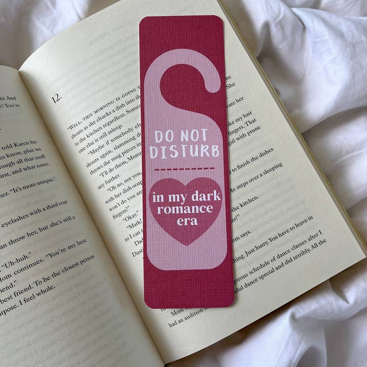 Fleurs on Sunday - Wholesale Bookmark - Do Not Disturb Bookmark Series | Cute Romantic Bookmarks3