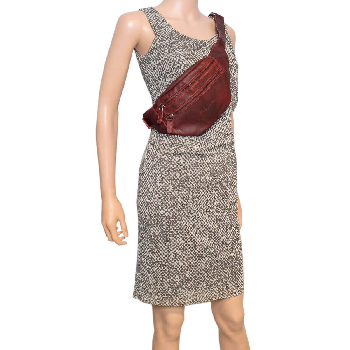 Arrigo - Wholesale Belt Bag - Unisex - Leather Crossbody Bag - Fanny Pack - Belt Bag - 6 colours14