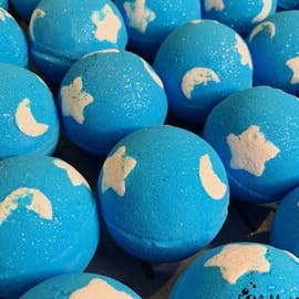 The Sorcerer Bath Bomb 180g for wholesale by Foam Inc Cosmetics