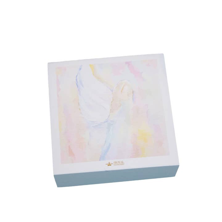 Cube de notes autocollantes Julianna Angel Multicolore 3x3 pour la vente par The Royal Standard