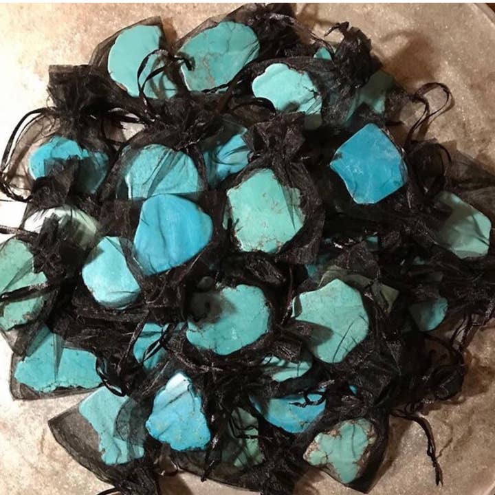 Savannah Hoffman Designs Artisian Jewelry - Wholesale Phone Grip - Turquoise slab phone grip2