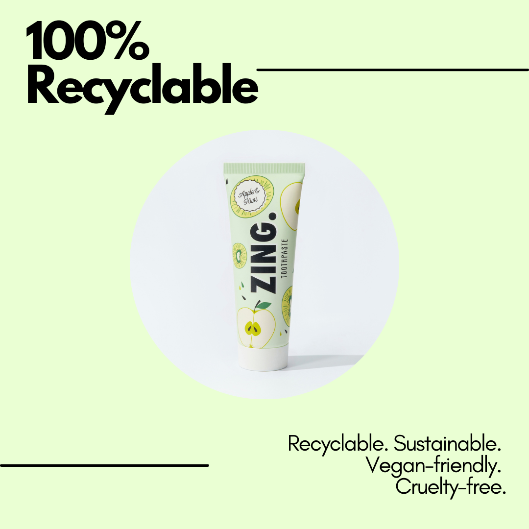 ZING Toothpaste – wholesale Toothpaste – Apple & Kiwi Whitening Toothpaste5