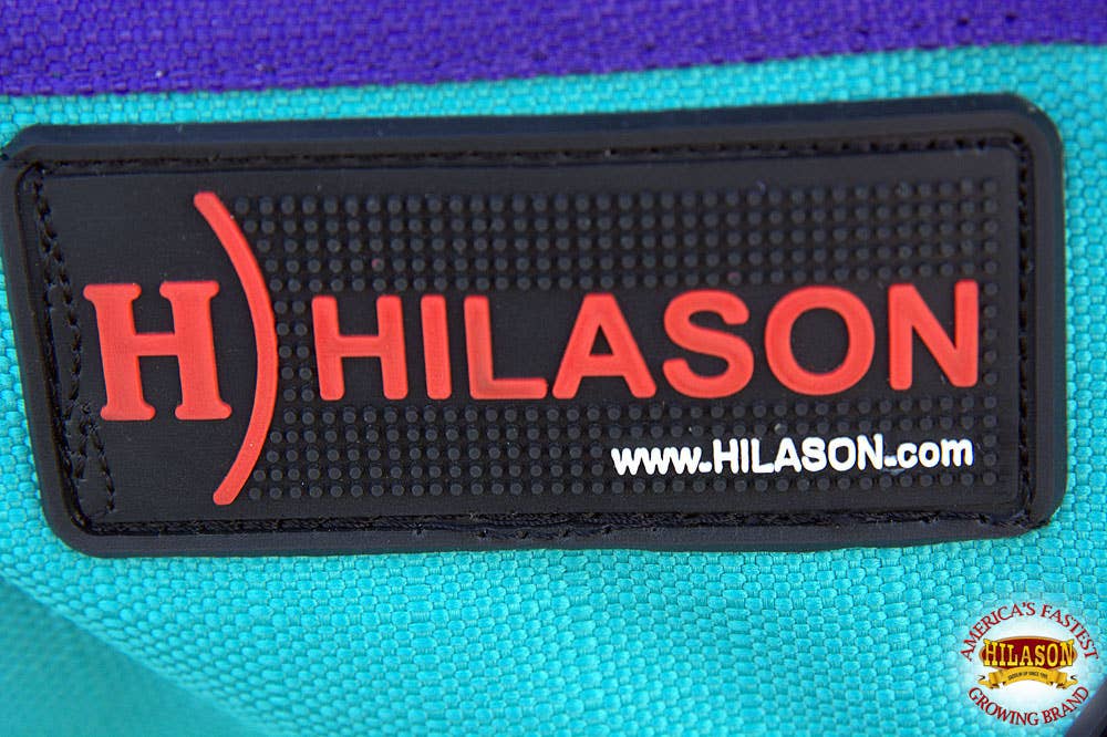 Purple Turquoise HILASON 1200D Winter Waterproof Poly Horse Blanket Belly Wrap | Turnout Blankets for Horses for wholesale on Faire4