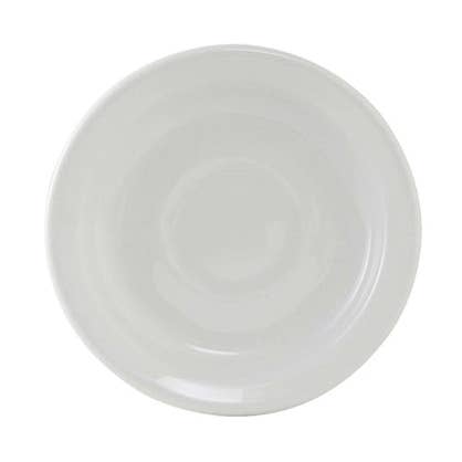 Platillo de café espresso de cerámica con borde estrecho, 4.75 pulgadas para venta al por mayor de Tuxton Home