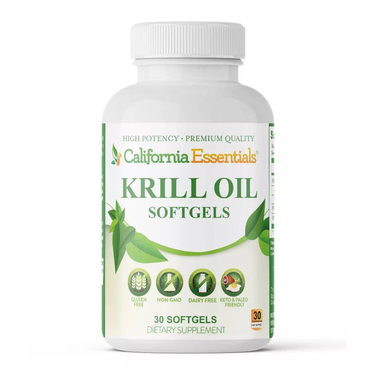 Krill Oil: Heart, Brain, Joint & Immune Support - 30 Sg for wholesale by California Essentials