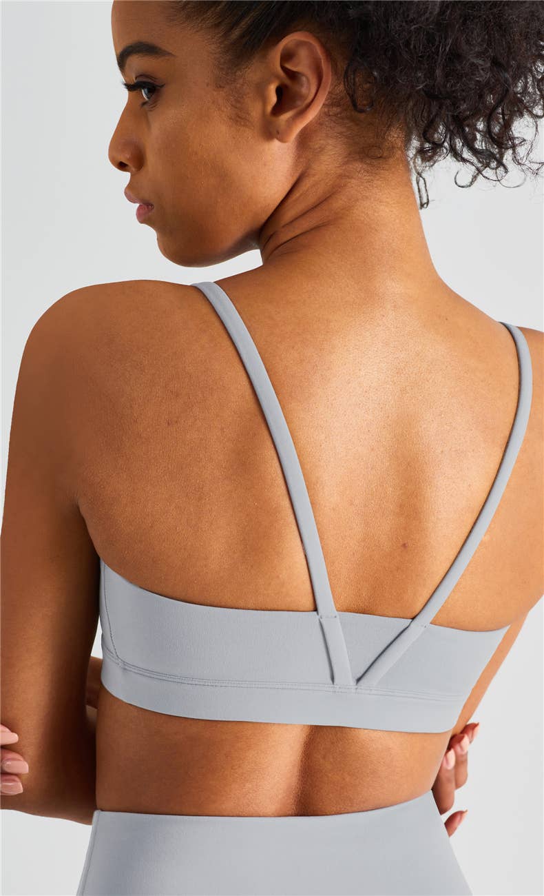 91thelabel - Vendita all'ingrosso Reggiseno sportivo - Donna - Reggiseno sportivo Victory Lycra® con schiena a V