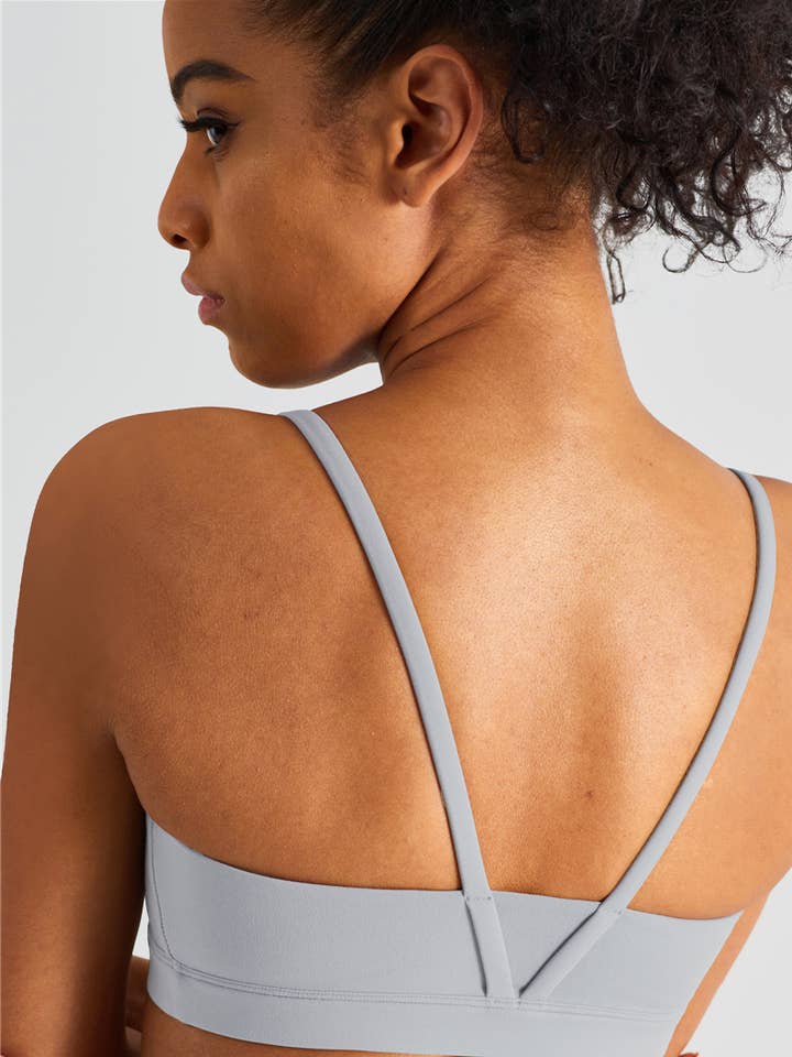 91thelabel - Vendita all'ingrosso Reggiseno sportivo - Donna - Reggiseno sportivo Victory Lycra® con schiena a V0