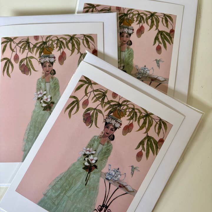 Erika Carter Fine Art - Wholesale Everyday Greeting Card - CORAZON DE JASVEER1