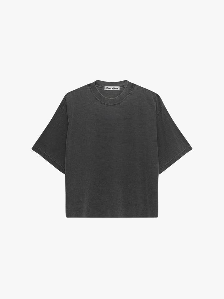 FUNERAL APPAREL - Wholesale T-shirt – men's - White Cropped T-Shirt (Men’s)4