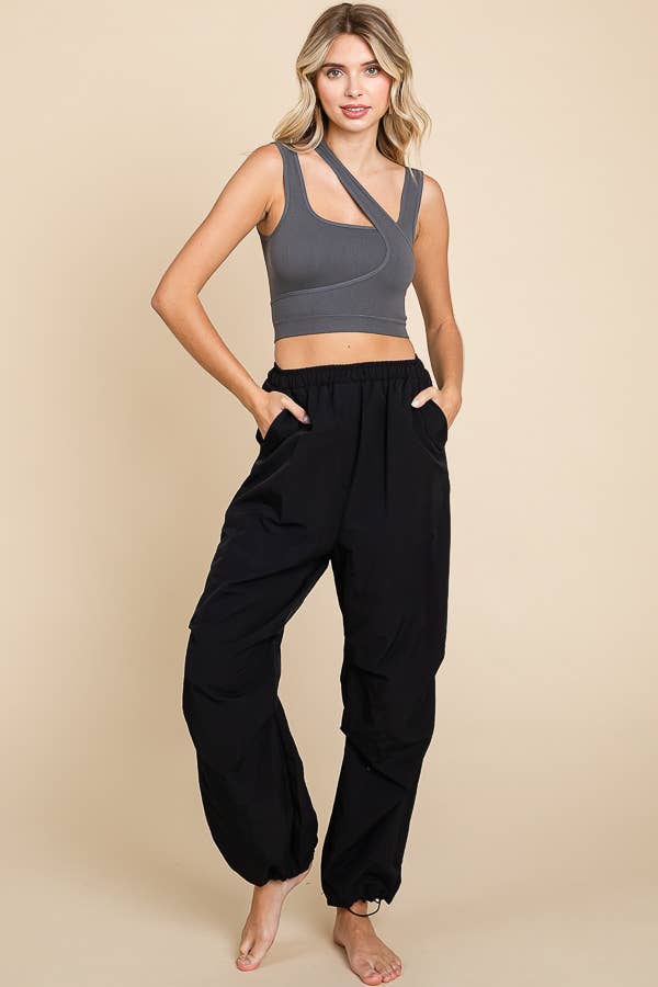 ANWND - Venta al por mayor Camiseta sin mangas - Mujer - 52588 - CAMISETA SIN MANGAS ASIMÉTRICA DE DOBLE CAPA16