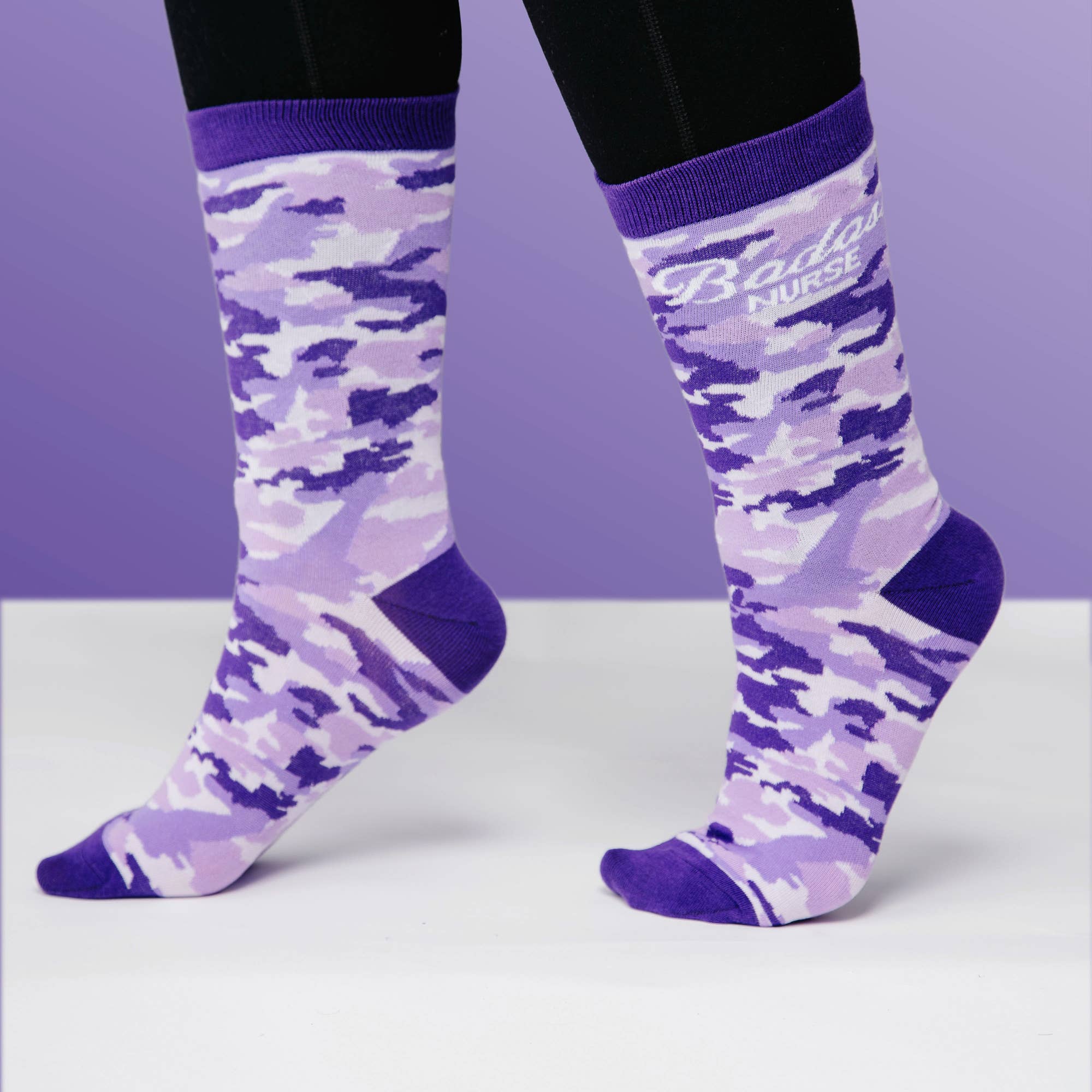 Pavilion - Vendita all'ingrosso Calzini - Donna - Badass Nurse - Calzino S-M in misto cotone1