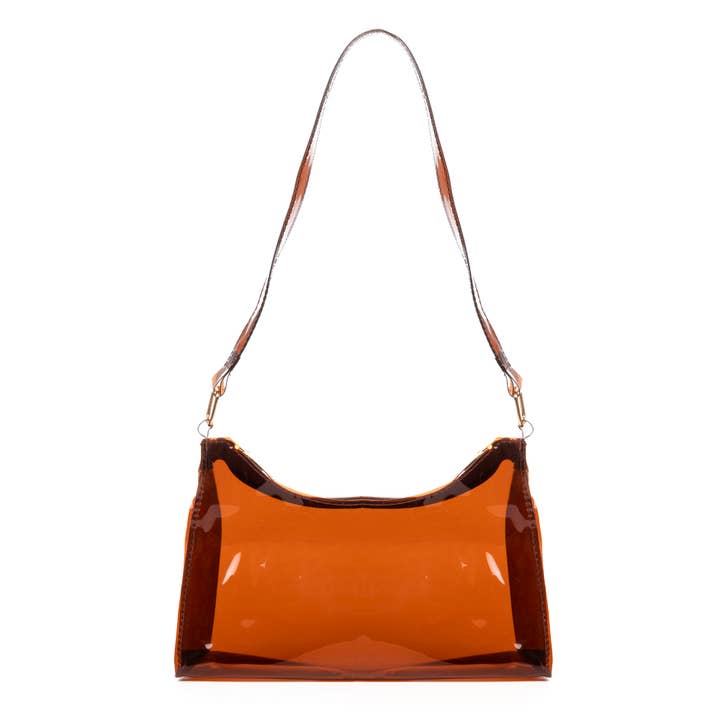 FIRENZE ARTEGIANI - Wholesale Shoulder Bag - Women's - Zeri transparent PVC shoulder bag.4