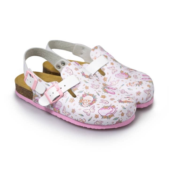 Human. Printed clogs for Health Professionals for wholesale by Haikon Hada (Calzame, Alster Komfort, Timoni)