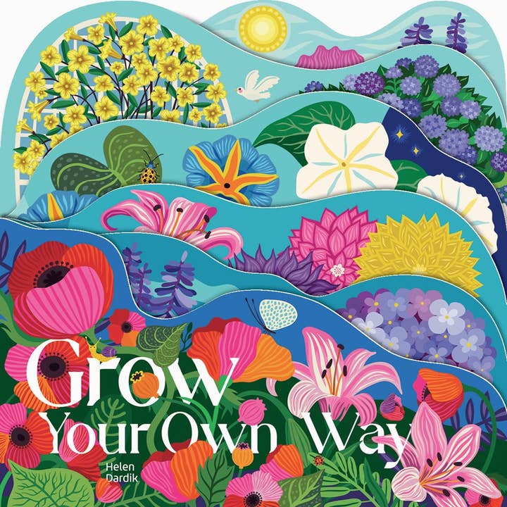 Gibbs Smith - Wholesale Book - Kids - Grow Your Own Way: Flower Board Book