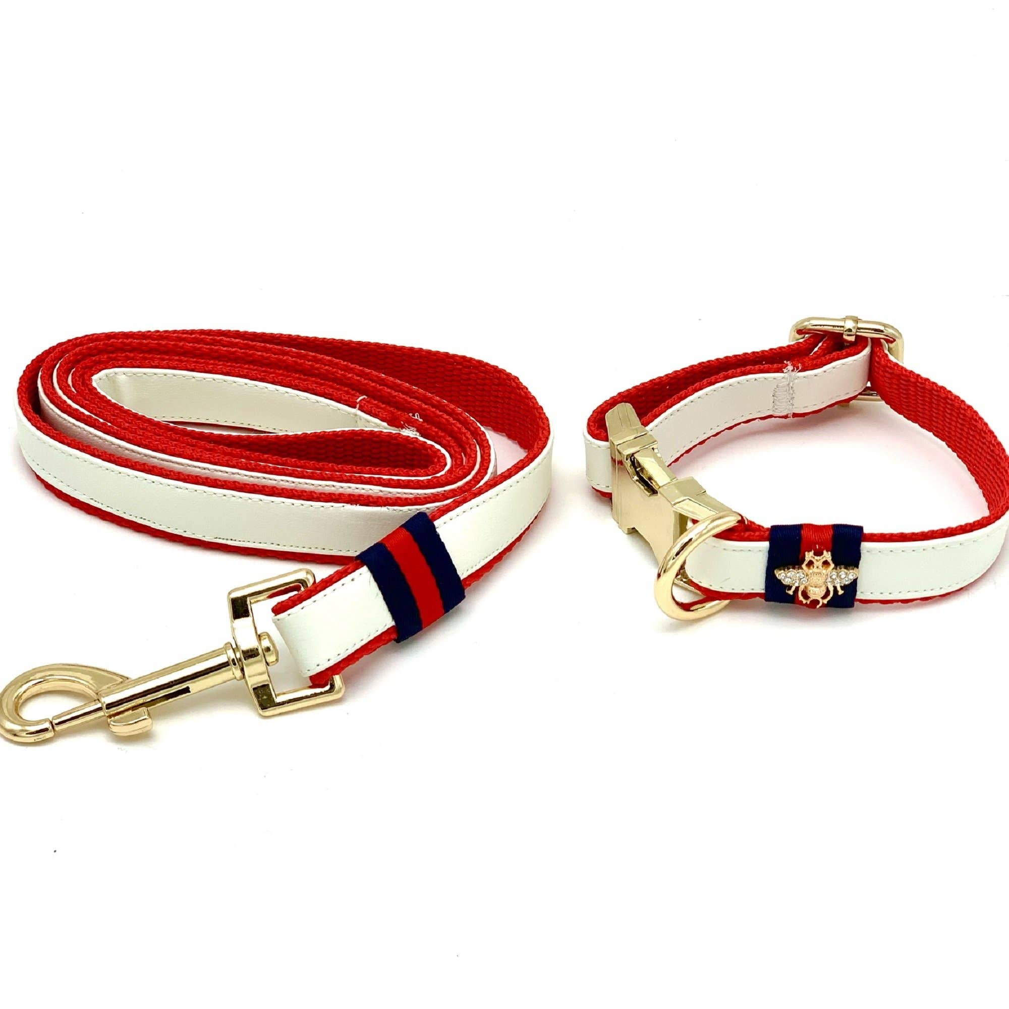 Puccissimé Pet Couture - Wholesale Pet Collar - Dog - La Parisienne Collar, Leash & Bow Tie Dog Set4