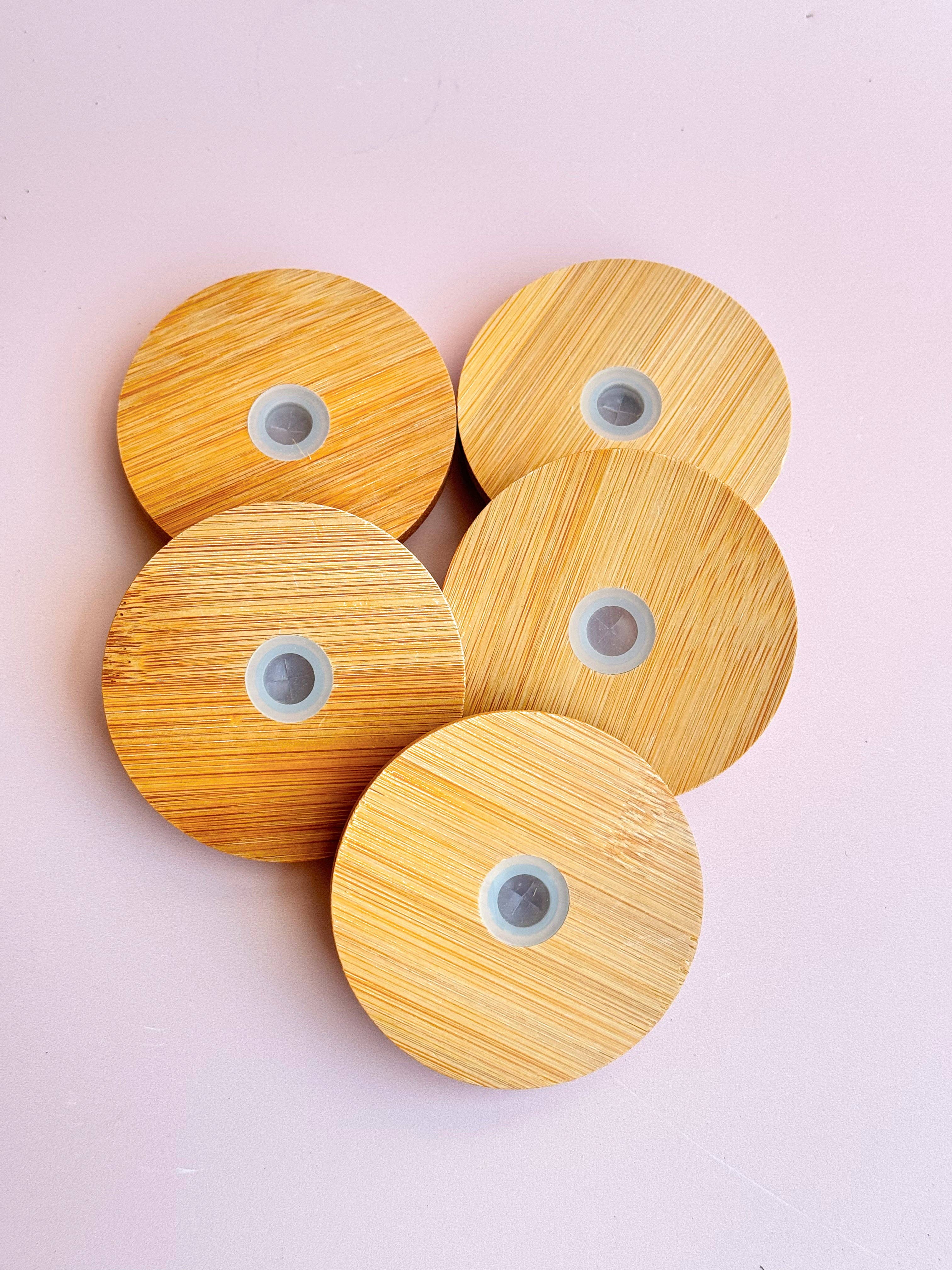 Golden Hour Designs - Wholesale Drink Lids - Bamboo Lid2