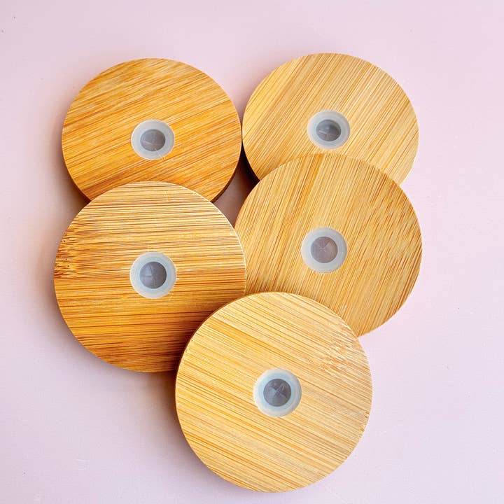 Golden Hour Designs - Wholesale Drink Lids - Bamboo Lid2