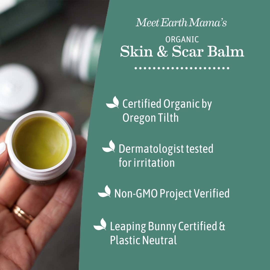 Earth Mama Organics - Wholesale Scar Cream - Organic Skin and Scar Balm4