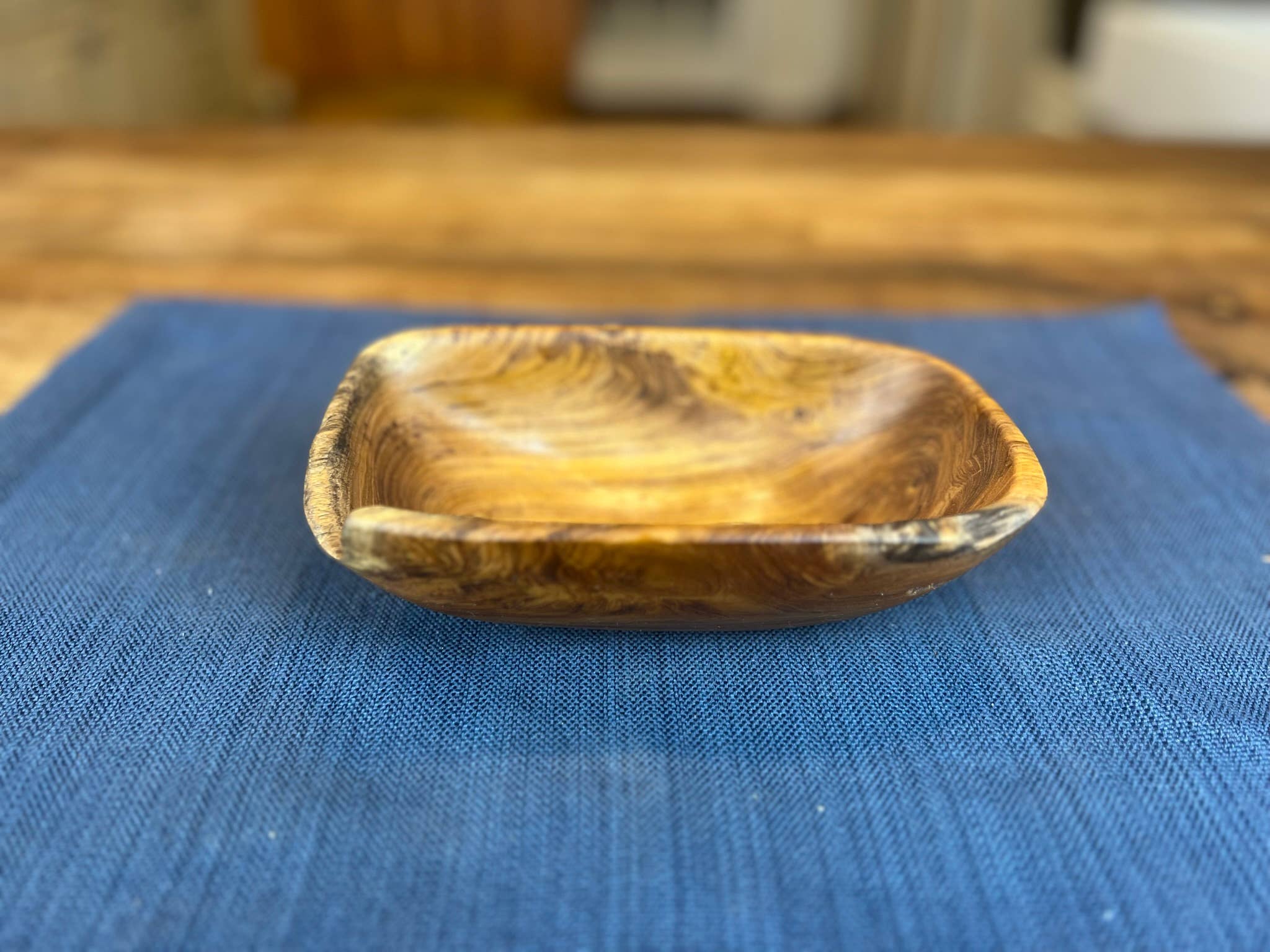 Tuckahoe Hardwoods - Wholesale Bowl - Salvaged Teak Root Oval Rustic Bowls - Hand Carved - Small11