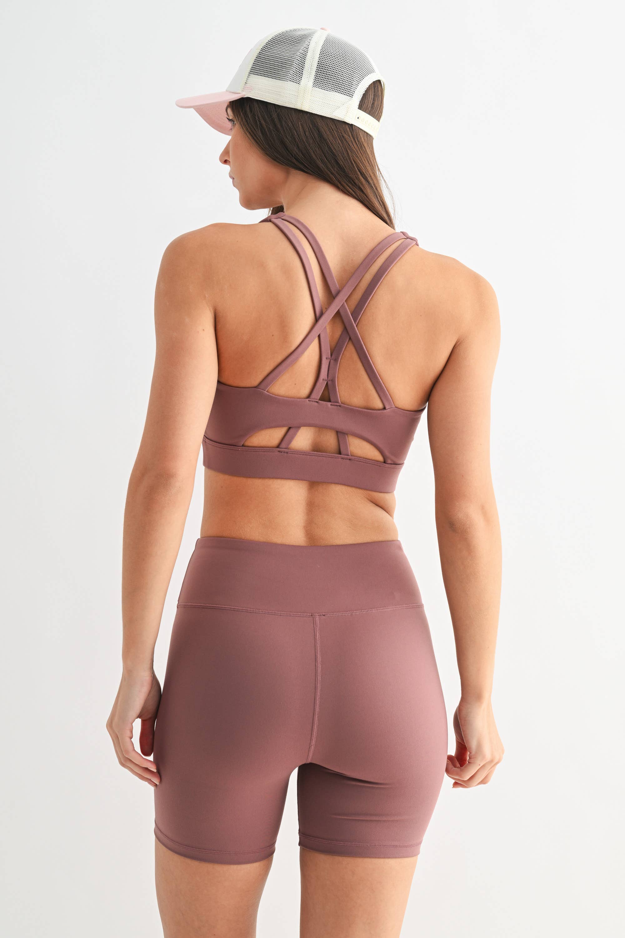 Mono B - Wholesale Sports Bra - Women's - Newport Crisscross FlexForm Sports Bra26