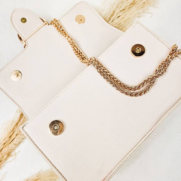 Ibiza Boutique - Wholesale Shoulder Bag - Women's - Beige Birds shoulder bag3