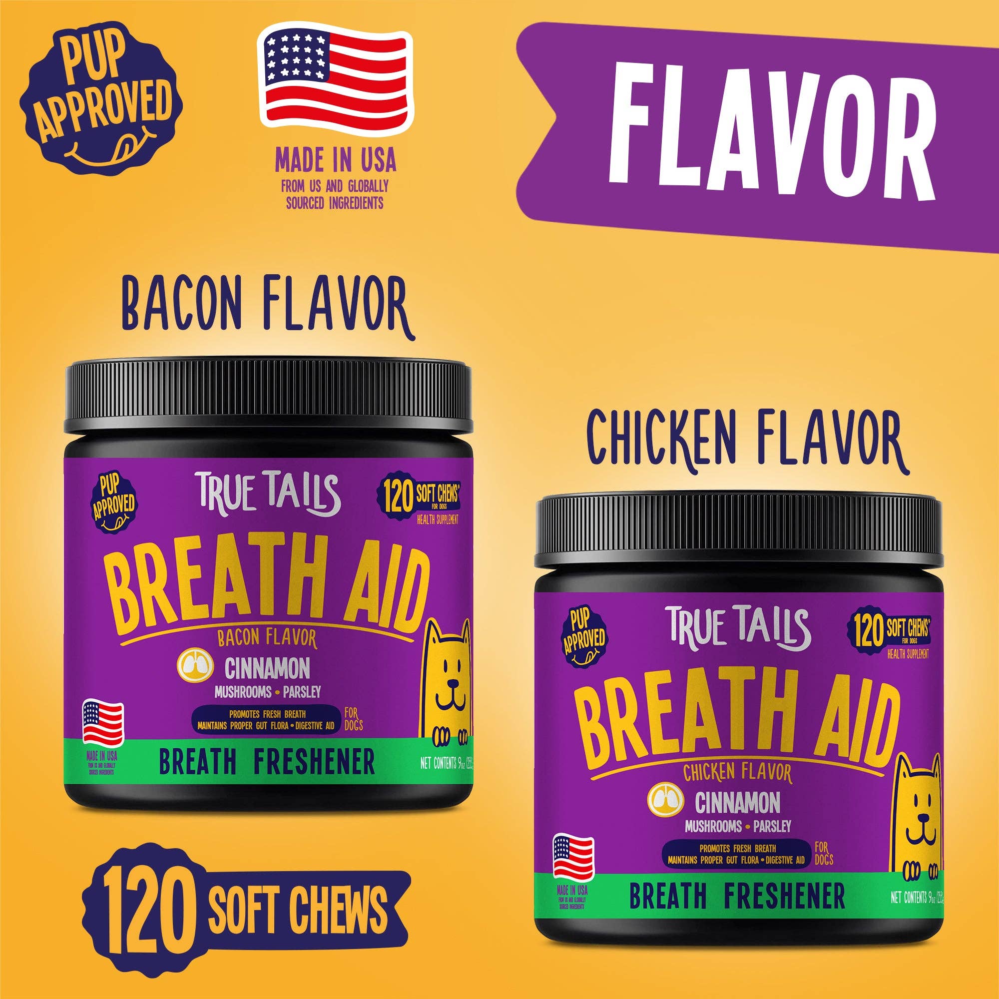 Dogline - Vente Compléments alimentaires – chien - Breath Aid à la cannelle pour chiens en pot de 9 oz (120 unités)7