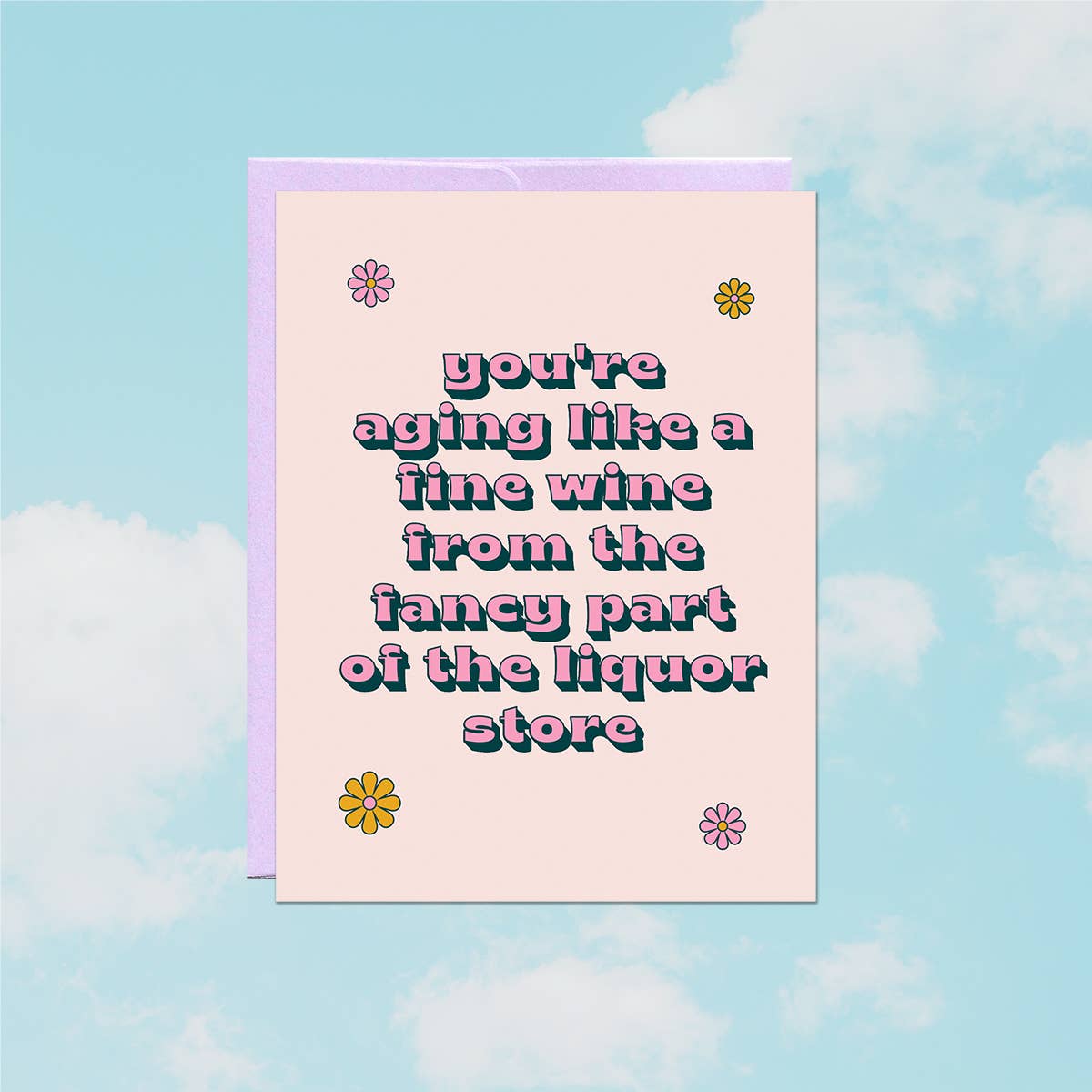 Party Mountain Paper co. - Wholesale Birthday Card - Aging Like Fine Wine | Birthday Card1