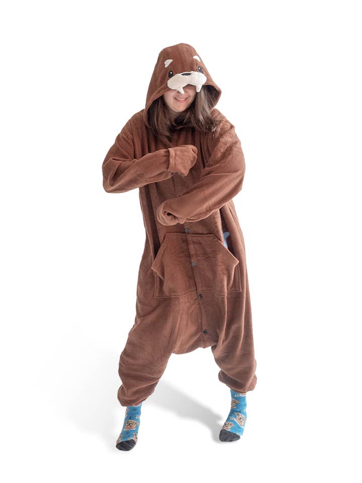Kigurumi Japanese Costumes - Wholesale Costume - Unisex - Walrus Kigurumi3