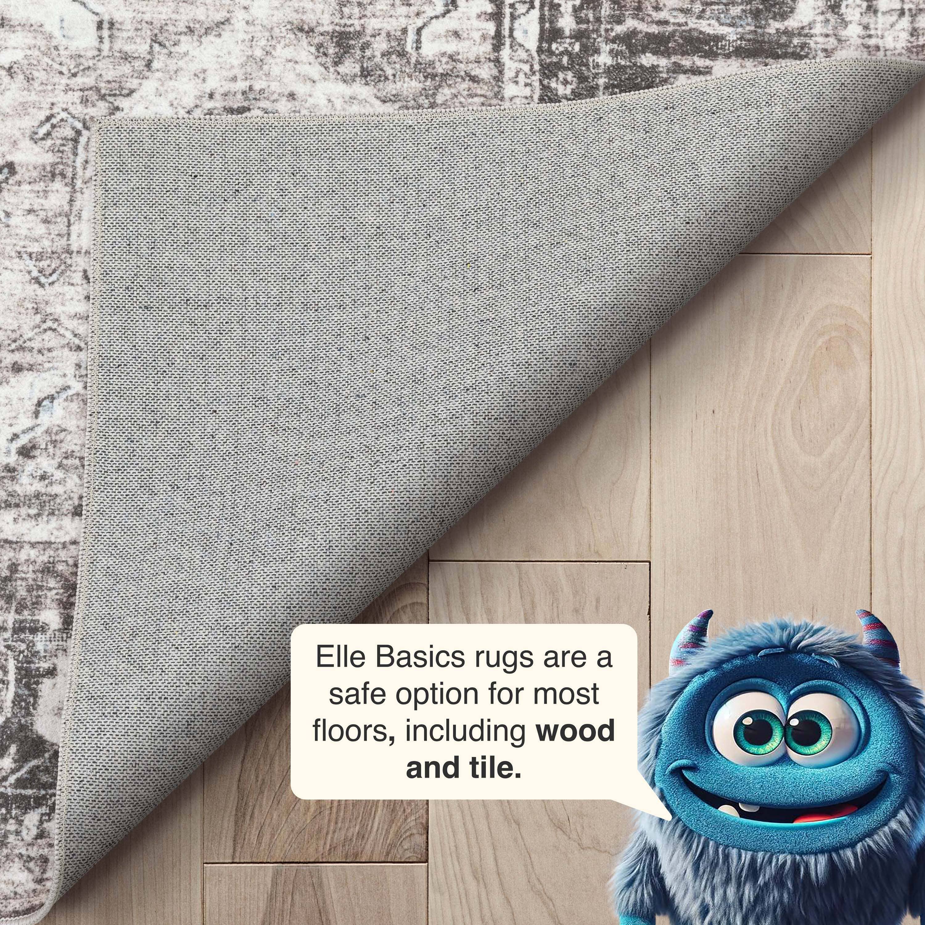 Well Woven – Tapete por atacado – Tapete Lavável Elle Basics Intrigue Easy-Clean - Durável, Antiderrapante, Design de Baixo Perfil para Conforto em Casa22