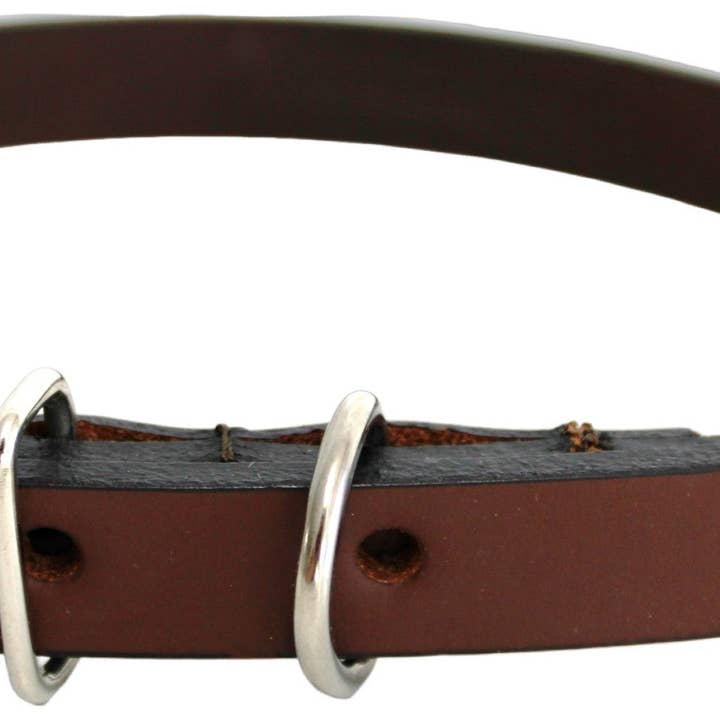 hide & chic - Wholesale Pet collar – Dog - Quality Full Grain Leather Dog Collar. Width: 15mm.1