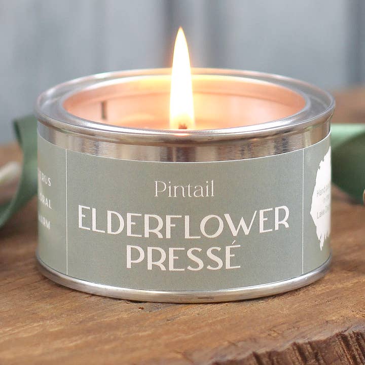 Elderflower Presse Paint Pot Candle | Small Candles for wholesale by Pintail Candles | Avalon Home