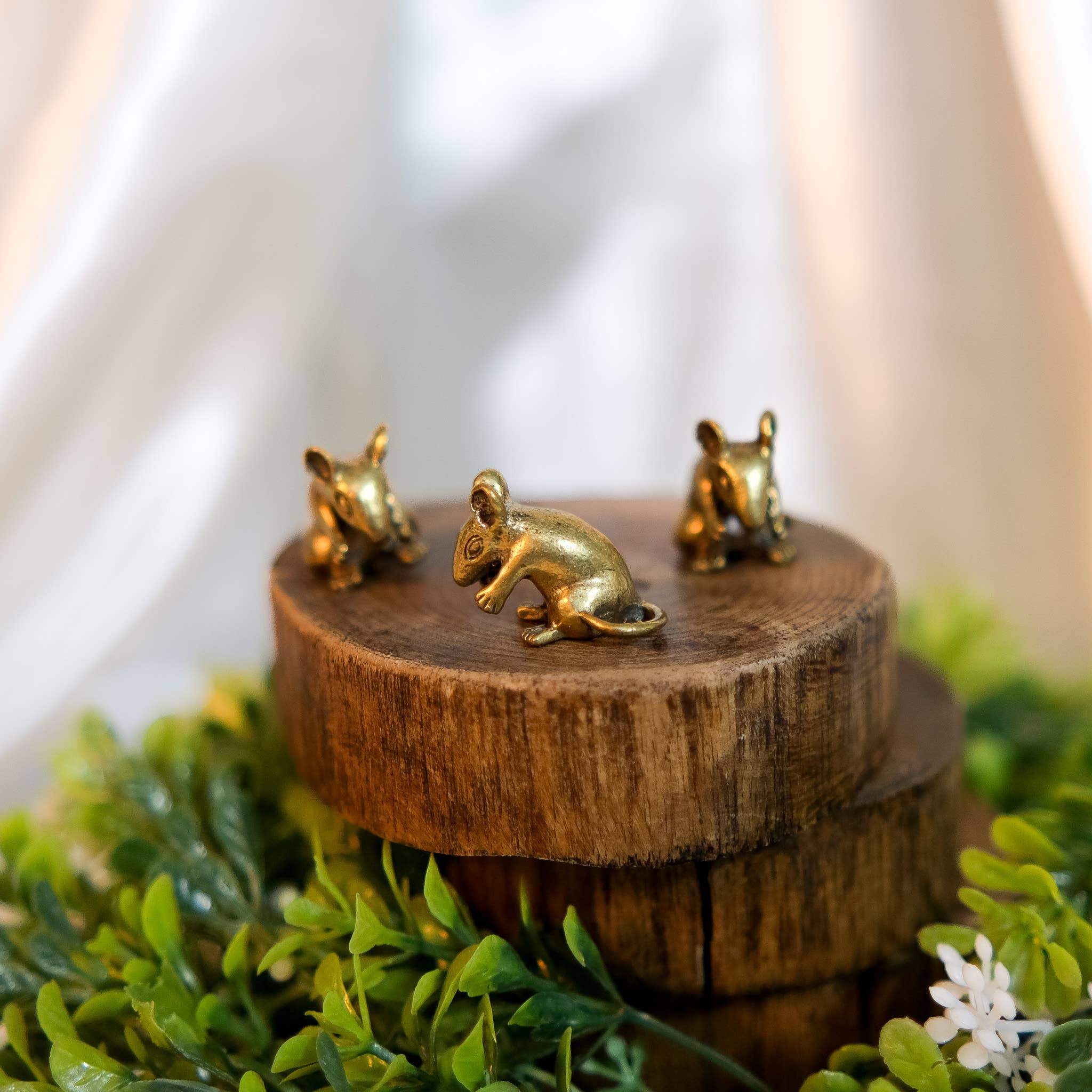 Karma Nepal Crafts – Engroshandel Pyntefigur – Håndlavet Mini Dyre Messing Statue5