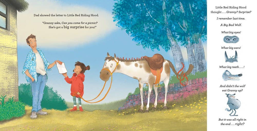 HarperCollins - Wholesale Preschool Book (3-5) - Not-So-Little Red Riding Hood : Michael Rosen1