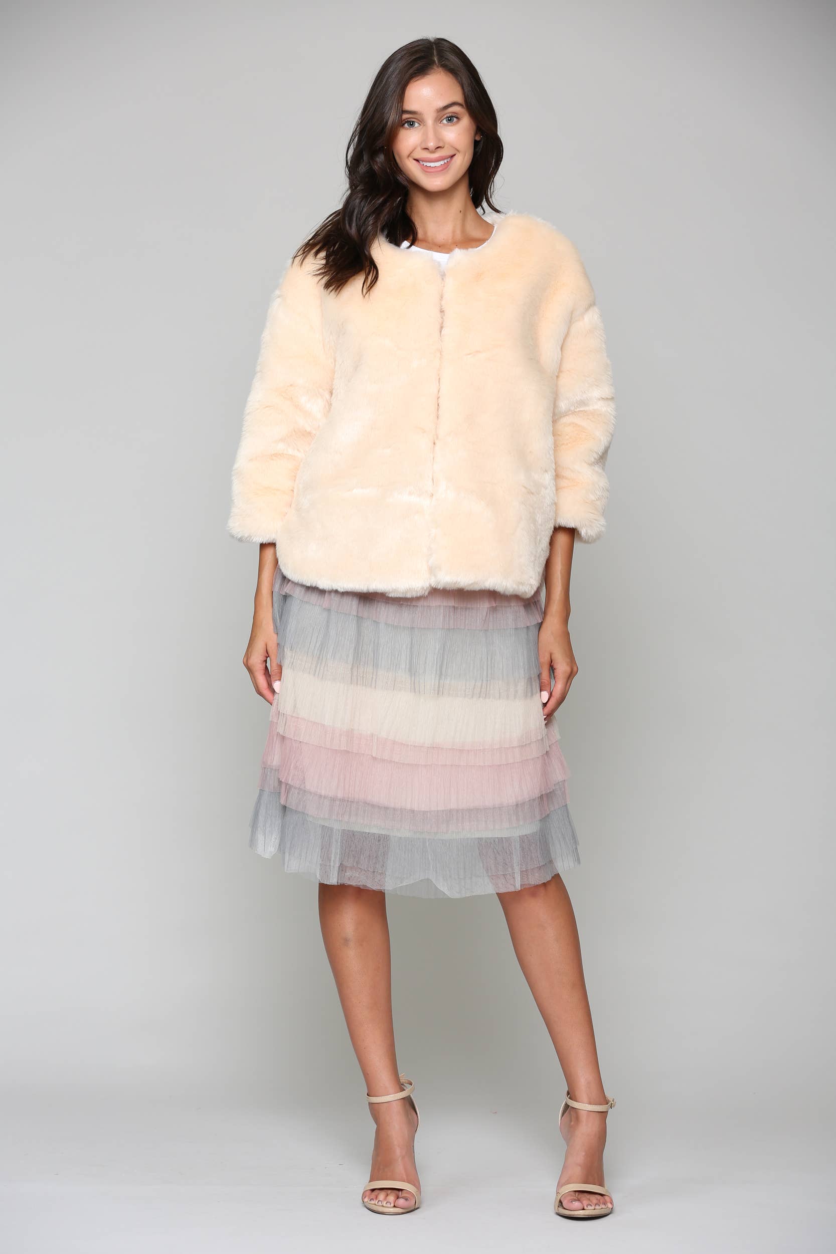 Joh Apparel - Wholesale Fur/Faux Fur Coat - Women's - Roxy Fur Coat6