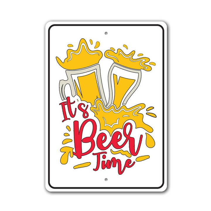 Lizton Sign Shop, Inc - Wholesale Sign - Its Beer Time Sign0