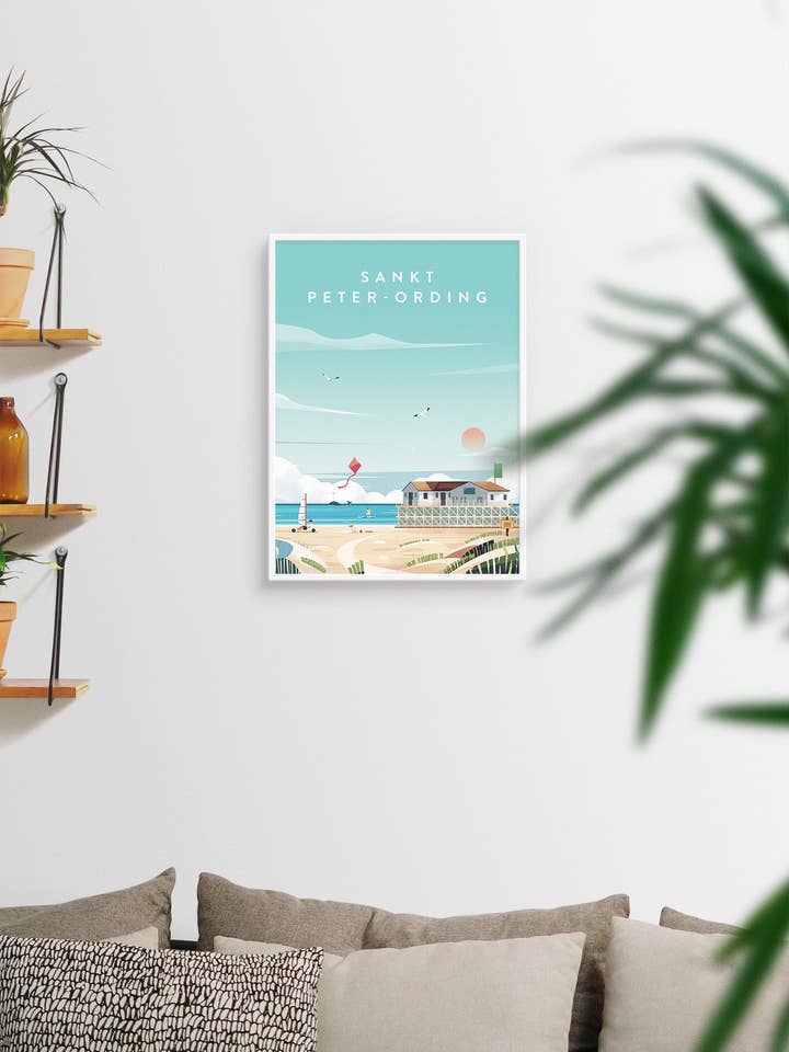 Sankt Peter-Ording Poster for wholesale by Müür
