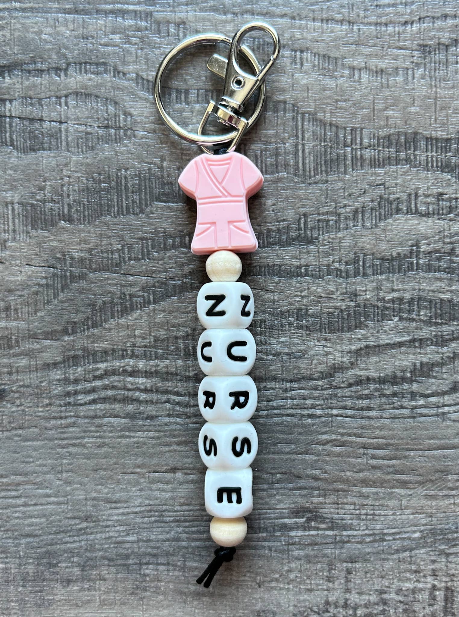 JILLIAN INK LLC - Wholesale Keychain - Unisex - Nurse Scrubs Silicone Bead Keychain14