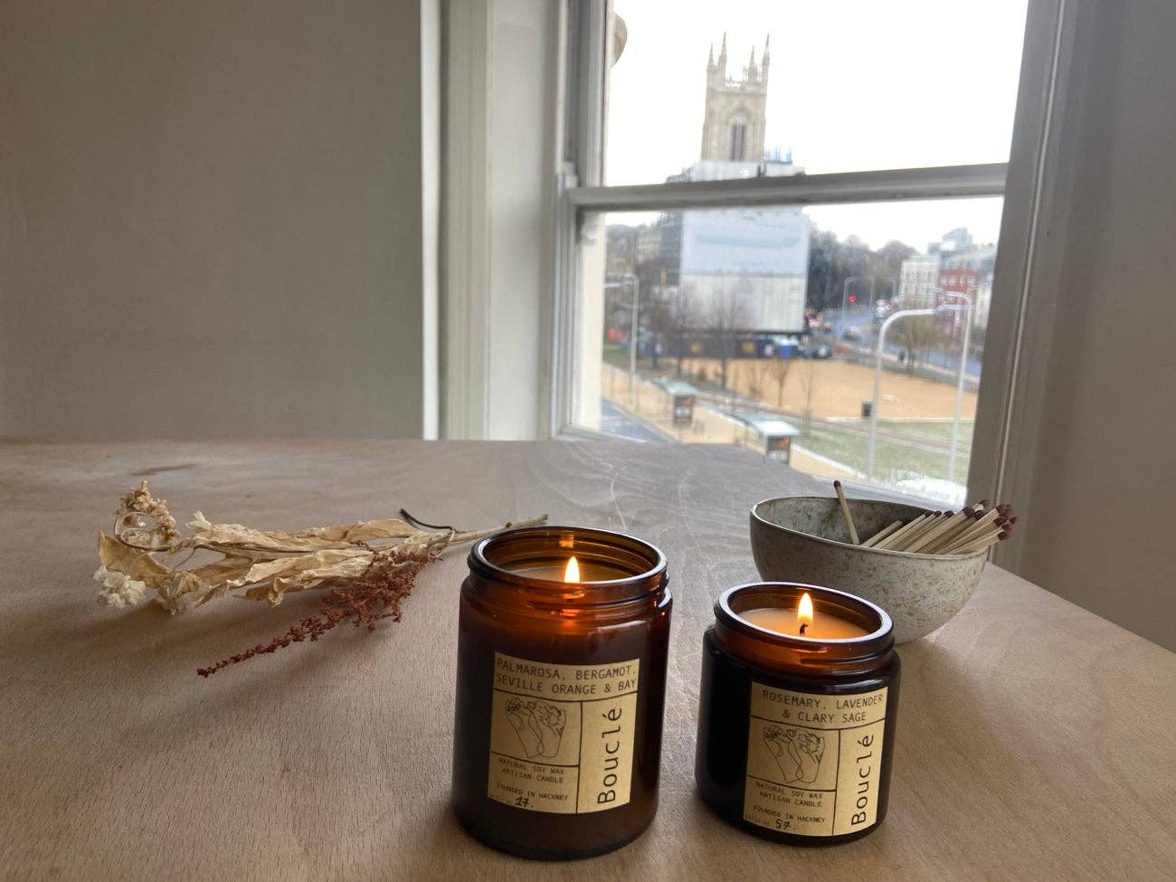 Bouclé – wholesale Jar/filled candle – Neroli, Vetiver & May Chang Essential Oil Candle4